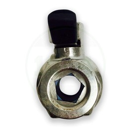EZ (EZ-211) Silver 27mm-2.0 Thread Size Oil Drain Valve