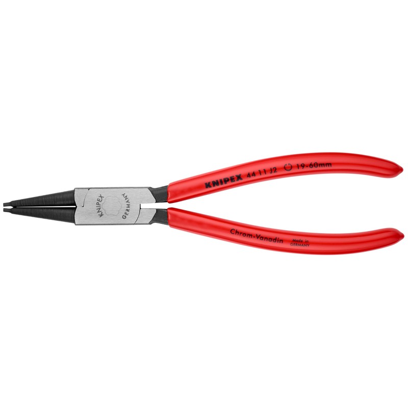 KNIPEX Tools - 2 Piece Circlip Pliers Set (9K008018US), Red
