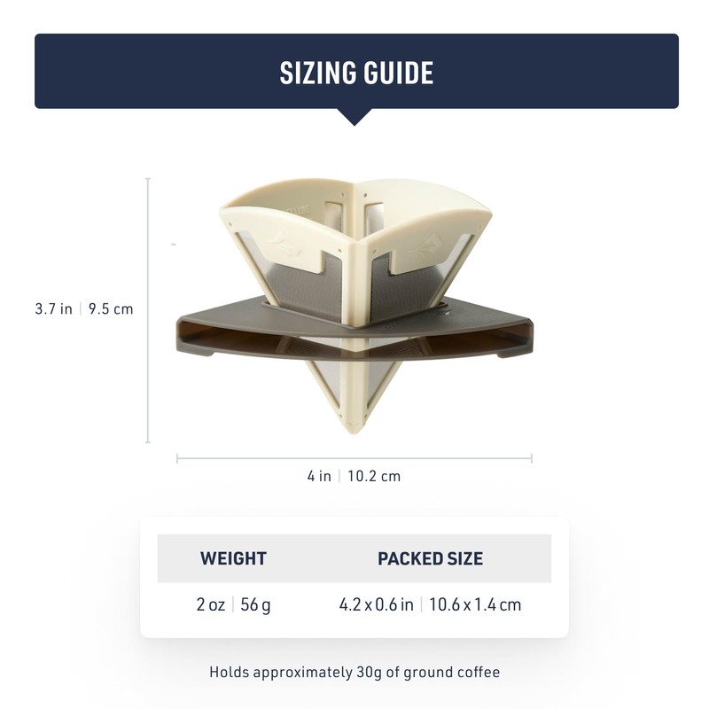 Sea to Summit Frontier UL Collapsible Pour Over Camping Coffee