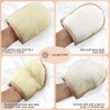 Premium Exfoliating Loofah Glove Pad Body Scrubber. Our Mitt Gloves