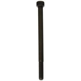Steel Socket Cap Screw, Black Oxide, Plain Finish, Internal Hex Drive, Meets DIN 912, 45mm Length, Fully Threaded, M4-0.7 Metric Coarse Threads (Pack of 100)