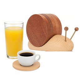 ZJchao Juego de Posavasos de Caracol, Posavasos para Bebidas Proteccin para 3in Mesa Vasos Adapta Bar Hogar Restaurante Cafetera                      