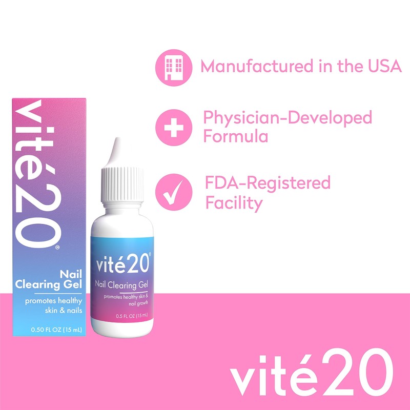 VITÉ20 Nail Clearing Gel – Apple & Sugar Extracts –