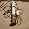 Unbranded Solid Brass Electric Candle Lamp Indoor Candles for Decor