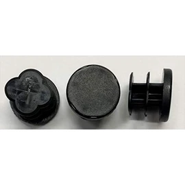 dexierp Protection Force 3/4" 19mm (Pack of 8) Round OD Tube Plastic Insert Plug Tube Post End Cap Chair Glide RTI19-(8 Pack)