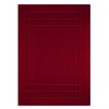 Lashuma Linz Absorbent Bathroom Mat 50 x 70 cm Ruby