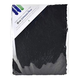 Shizen Design, Watercolor Paper, Black, Cold Press, 9x12 Inches, Pack of 5 Sheets, WC 325