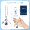 MOIZYNG Car Rosary & Keychain Car Accessories, Christian Jesus Angel