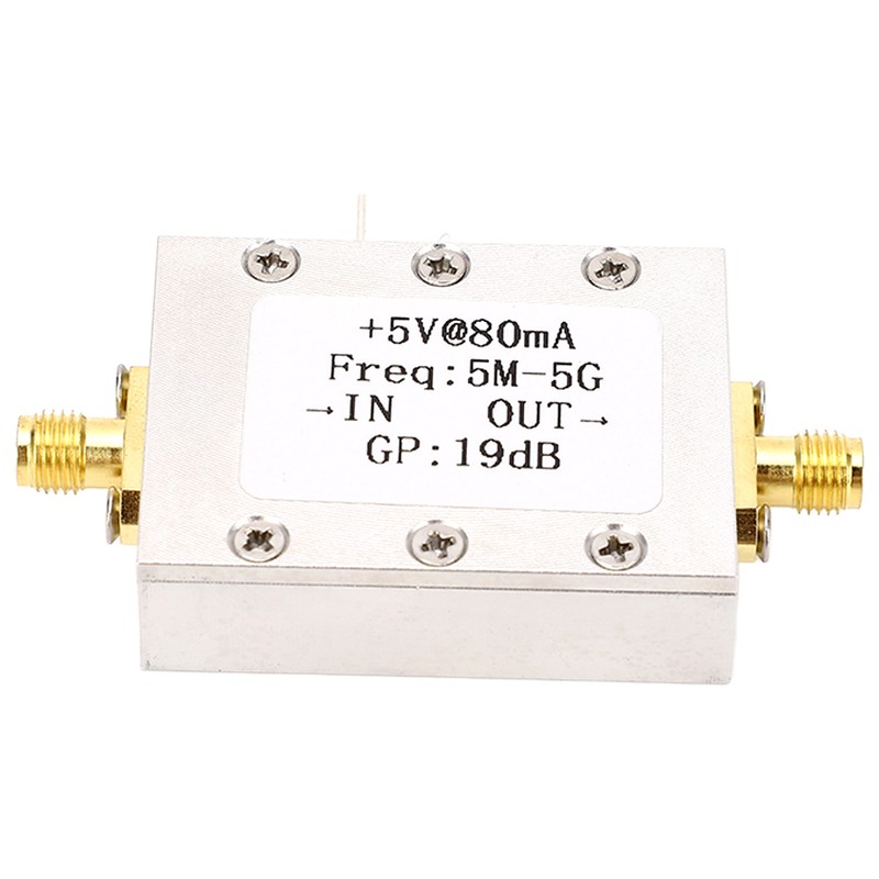 Signal Amplifier Module Broadband High Linearity 19dB 5M‑5G RF Signal