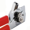 Simple Steel Can Opener - Sturdy Metal Manual Lid Opener,