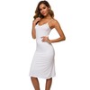 LB LIFEBEST Women's Full Slips Cami Long Spaghetti Strap Under