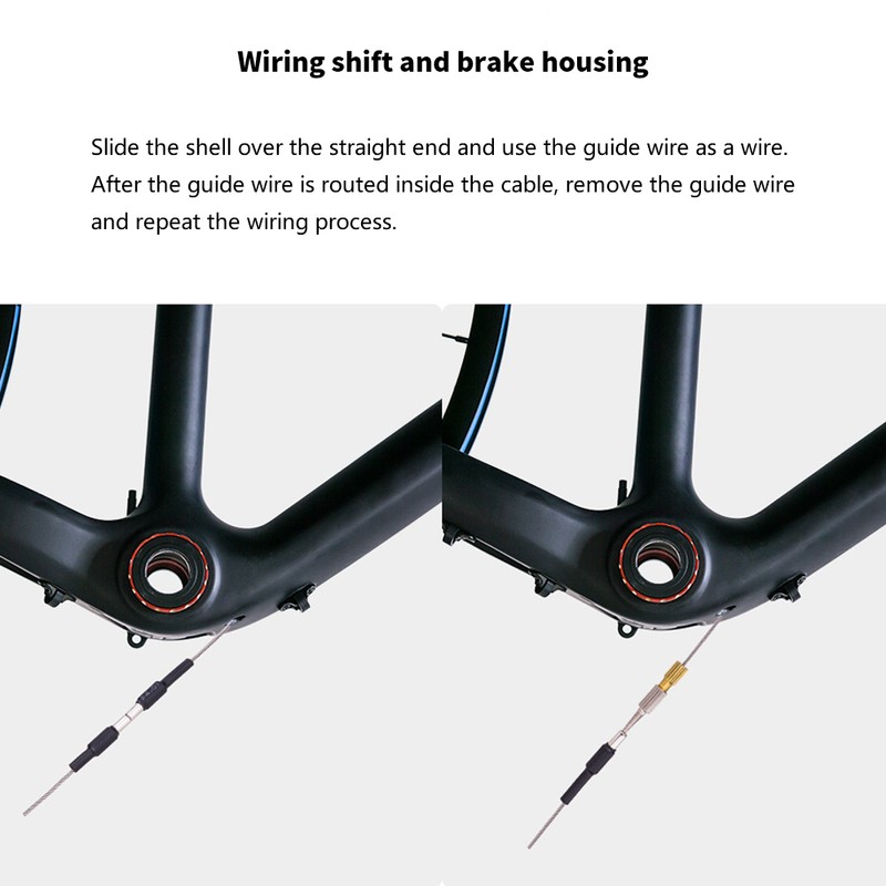 Bicycle Frame Inner Line Tool Oil Tube Magnet Lead Wire