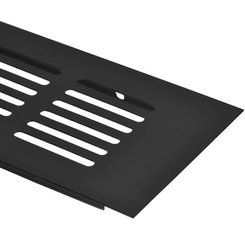 sourcing map 2pcs Rectangle Ventilation Grille Aluminum Alloy Mesh Air