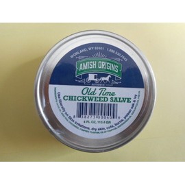 Amish Origins Salve-Chickweed-Comfrey  "Feel The Heal" Powerful Pain Salve 4-oz