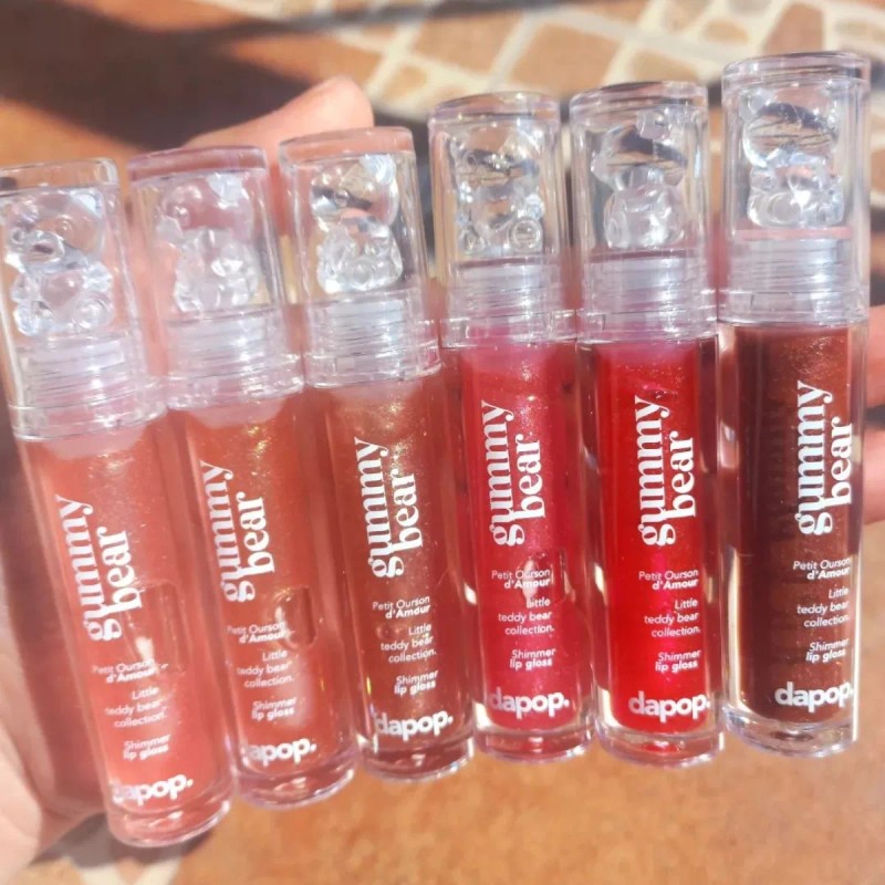 Dapop Kit Gloss Shimmer Hi Shine Gummy Bear Dapop