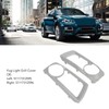 1 Pair Fog Light Grill Cover 51117312595 Scratch Proof Front