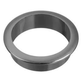 sourcing map 1 Pcs 2.17 inch (55mm) Nylon Desk Grommets, Plastic Cable Hole Cover, Wire Cord Cable Organizer for Computer Desk Cabinet, Black