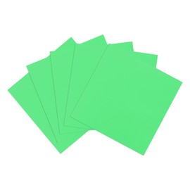 QUARKZMAN Foam Panels Craft 10 x 10 Inch 7 mm EVA Craft Foam Paper Foam Panels for Craft Projects DIY Cosplay Modeling, Green, 5 Sheets
