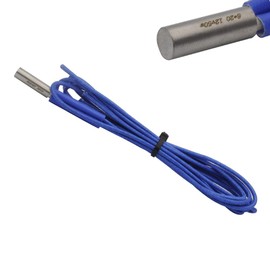 2pcs Upgraded 12V 50W Heater Cartridge 6x20mm Heating Tube 1M Compatible with CR10 Heating Block V6 Hotend Titan Aero Extruder 3D Printer