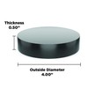 Isolate It: Sorbothane Vibration Isolation Circular Disc Pad .5" (1.27cm)