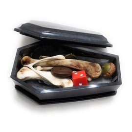 Bone Casting Kit for Hoodoo Witchcraft Divination Magick Bone Throwing Gift Set