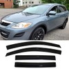 STARTSHIP 94143 Side Window Visors Wind Vent Deflector,4pcs Outside Mount