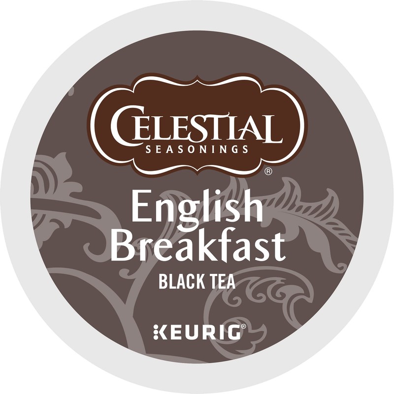 Celestial Seasonings English Breakfast Tea Keurig Single-Serve K-Cup Pods, 72