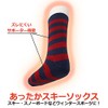 スキーソックス レディース 遠赤加工 冬 靴下 2足組セット スポーツソックス レディース 17851 22～25cm