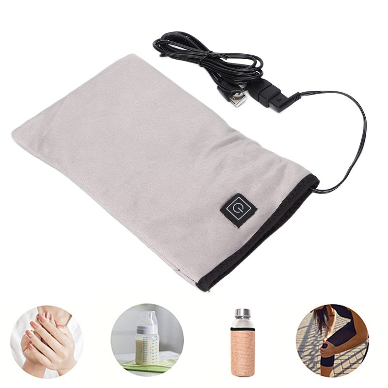 Electric Warming Mitts, Heated Beauty Hand Mittens USB 3 Settings