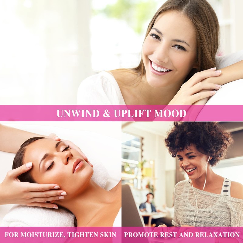 Rose Essential Oil, MAYJAM Premium Pure Essential Oils for Diffusers