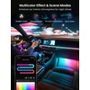 RGB+IC Car LED Lights, Smart 72 LED Car Interior Lights