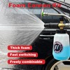 M MINGLE Foam Cannon Dual Connector Accessory for Pressure Washer
