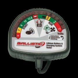 OptIMATE, Lithium Ballistic Battery & Charging System Tester, TS-125