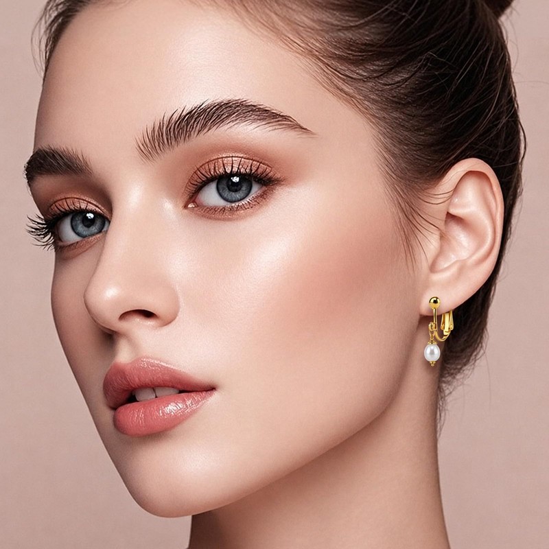 40 Pack Clip Earring Converters, Post to Clip On Earring
