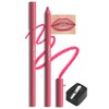 Jutqut 2 x Matte Lip Liner with Sharpener, Waterproof &