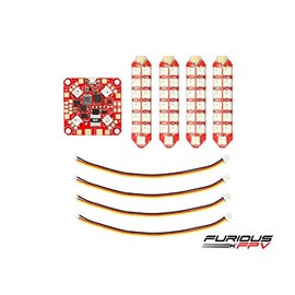 FuriousFPV Lightning PDB with Duo Row LED Strip