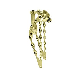 Lowrider Bike 20 Classic Flat Twisted Spring Fork 1 Inch Gold.