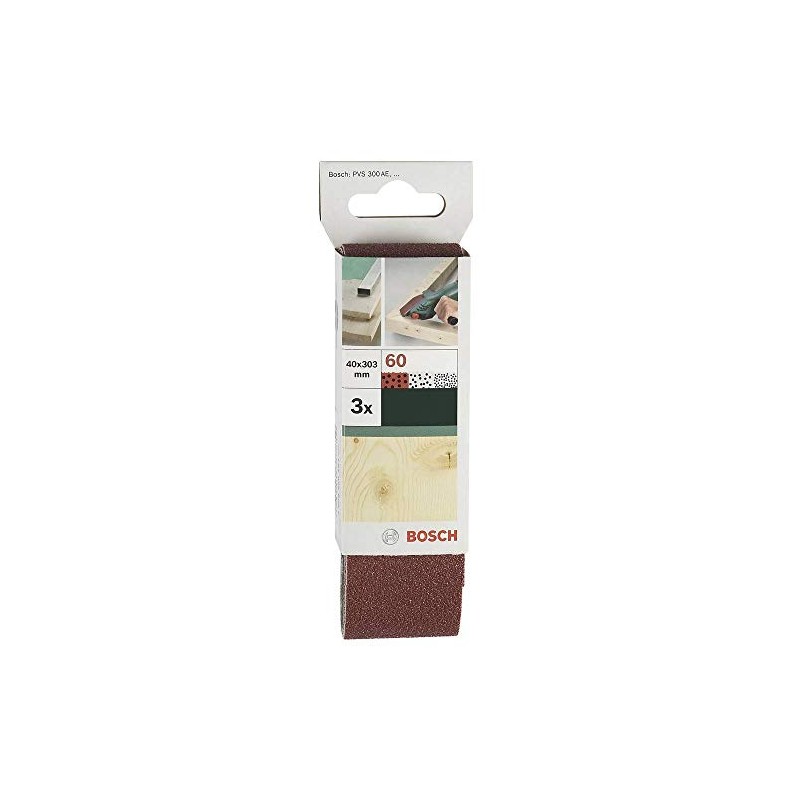 Bosch G60 DIY 2609256182 Sanding Belt 40 x 303 mm