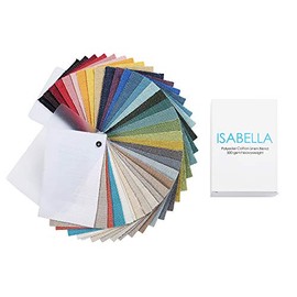 TWOPAGES Isabella Cotton Polyester Curtain Fabric Sample Booklet