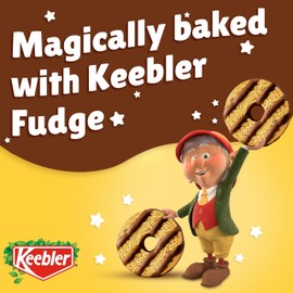 Keebler Fudge Stripes Cookies Minis, Original, 12 Ct. (Pack of 4)