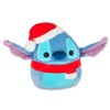 Squishmallows 6.5" Stitch in Santa Hat