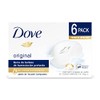 DOVE Jabón de tocador en Barra Original 6 barras de