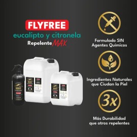 Repelente De Moscas Para Caballos, Bocado De Oro, 5 L.