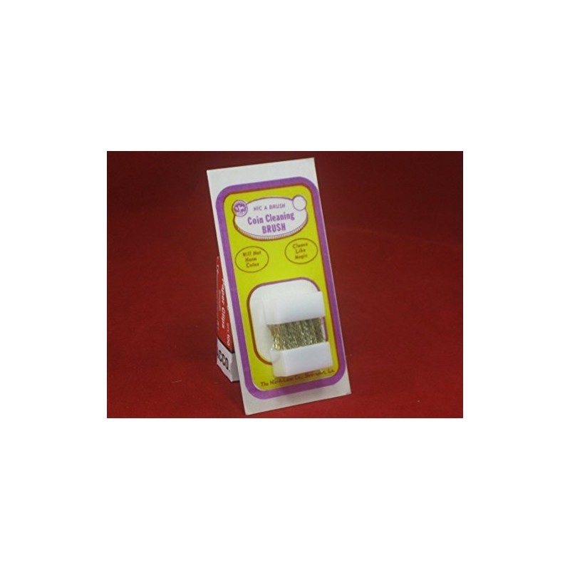 Nic-A-Brush Coin Cleaning Brush