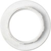 FASTROHY 6pcs White Lampshade Collar Ring Replacement Lamp E14 Home