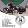 Motorcycle Headlight Bracket Waterproof Rust Proof Silver Universal Fit For