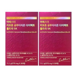 Esther Formula New Yeo Esther Liposome Glutathione Ultra 9X 30 sheets 2 months / New 여에스더 리포좀 글루타치온 울트라 9X 30매 2개월