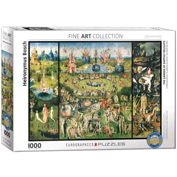 EuroGraphics The Garden of Earthly Delights by Heironymus Bosch (1000 Piece) Puzzle