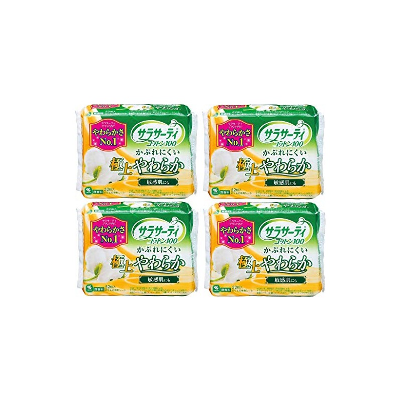 Sarasati Cotton 100% Rash-Resistant Super Soft Sheet Unscented 52 x