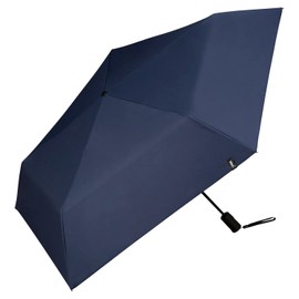Wpc. 801-19653-102 Parasol [Automatic Opening/Closing] Folding Umbrella, Light Shielding Automatic Parasol, Navy (100% Light Blocking, 100% UV Protection, UPF50+, Rain or Shine), Ribs, 21.7 inches (55